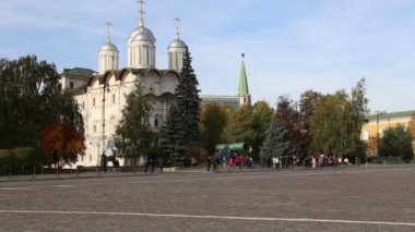 Moskova, Rusya 16 Ekim 2018: Moskova Kremlin, Rusya (gün içinde)
