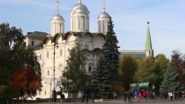 Moskova, Rusya 16 Ekim 2018: Moskova Kremlin, Rusya (gün içinde)