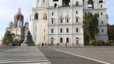 Moskova, Rusya 16 Ekim 2018: Moskova Kremlin, Rusya (gün içinde)