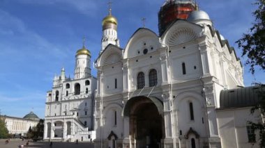 Moskova, Rusya 16 Ekim 2018: Moskova Kremlin, Rusya (gün içinde)
