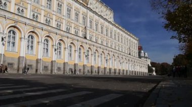 Moskova, Rusya 16 Ekim 2018: Moskova Kremlin, Rusya (gün içinde)