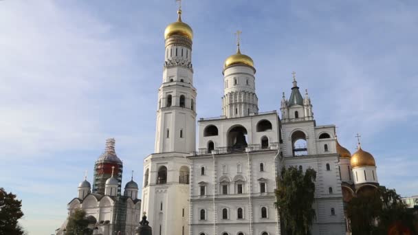 Dentro Moscou Kremlin Rússia Dia — Vídeo de Stock