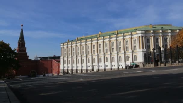 Dentro Moscou Kremlin Rússia Dia — Vídeo de Stock