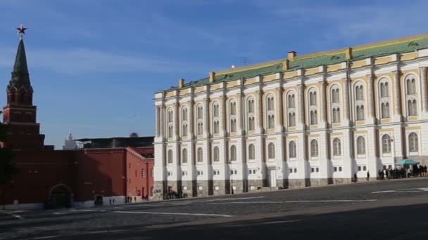 Dentro Del Kremlin Moscú Rusia Día — Vídeo de stock