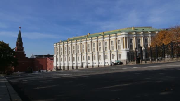 モスクワ クレムリン ロシア 日の内側 — ストック動画