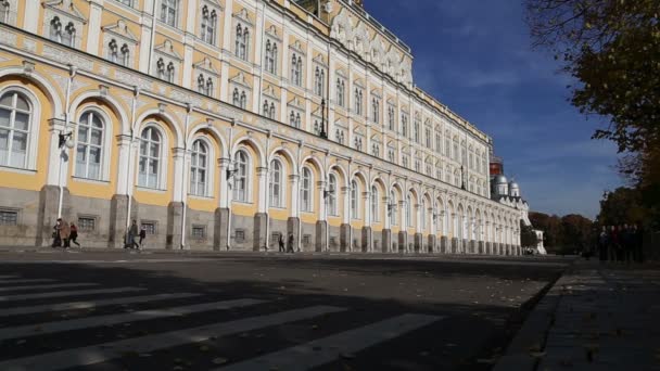 Moscou Russie Octobre 2018 Intérieur Moscou Kremlin Russie Jour — Video