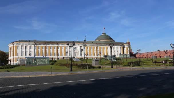 Intérieur Moscou Kremlin Russie Jour — Video