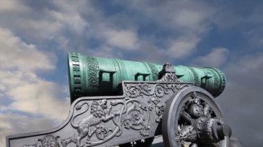 Çar Cannon, Moskova Kremlin, Rusya--bir büyük, Moskova Kremlin gerekçesiyle ekranda 5,94 metreden (19,5) uzun savaş topu 