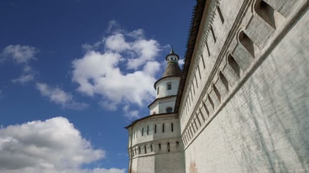 Resurrection Monastery Voskresensky Monastery Novoiyerusalimsky Monastery New Jerusalem Monastery Sky — Stock Video