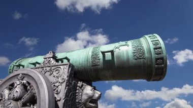 Çar topu gökyüzüne, Moskova Kremlin, Rusya--karşı bir büyük, Moskova Kremlin gerekçesiyle ekranda 5,94 metreden (19,5) uzun savaş topu  