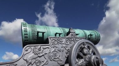Çar topu gökyüzüne, Moskova Kremlin, Rusya--karşı bir büyük, Moskova Kremlin gerekçesiyle ekranda 5,94 metreden (19,5) uzun savaş topu  