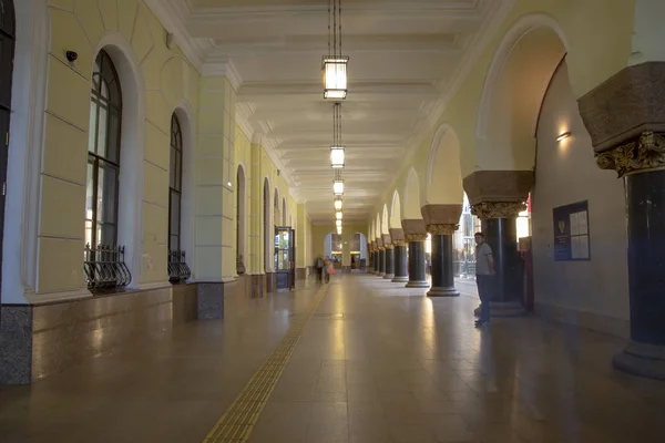 Moscow Russia June 2015 Interior Yaroslavsky Railway Station Moscow Russia — Stock Photo, Image