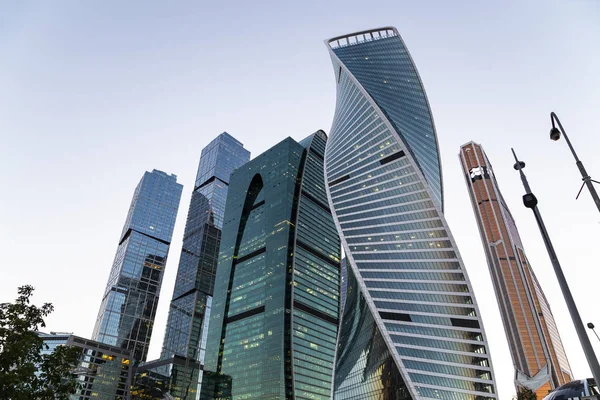 Grattacieli Dell International Business Center City Mosca Russia — Foto Stock