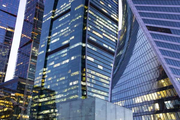 国际商务中心 莫斯科 俄罗斯的摩天大楼 — 图库照片