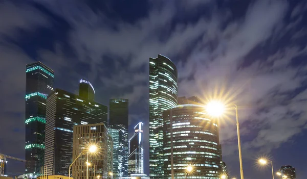 Skyscrapers International Business Center City Moscow Russia — Stock Photo, Image