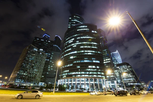 Moscow Russia August 2017 Skyscrapers International Business Center City Moscow — Stock Photo, Image