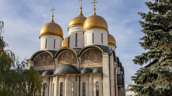 Catedral Asunción Catedral Dormición Sobor Uspensky Dentro Del Kremlin Moscú — Foto de Stock