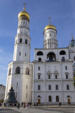 Ivan büyük çan kulesi (Kolokolnya Ivana Velikogo). Moskova Kremlin, Rusya (gün içinde). 