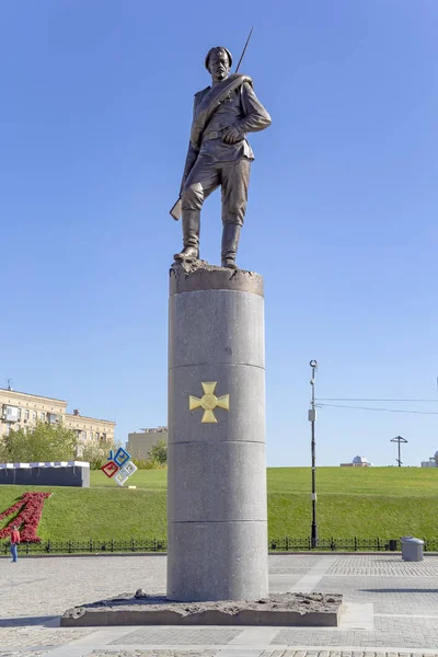 俄罗斯莫斯科 2014年9月16日 俄罗斯莫斯科波克隆纳亚山胜利公园的英雄第一次世界大战纪念碑 — 图库照片