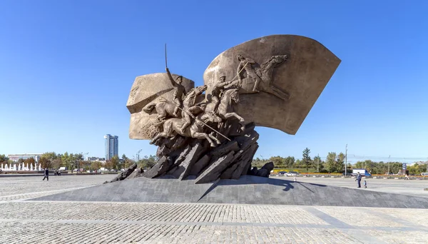 Moscow Ryssland September 2014 Monument Till Hjältarna Första Världskriget Victory — Stockfoto