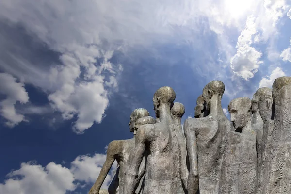 Moscow Ryssland September 2014 Monument Tragedin Bemannar Seger Parkerar Poklonnaya — Stockfoto