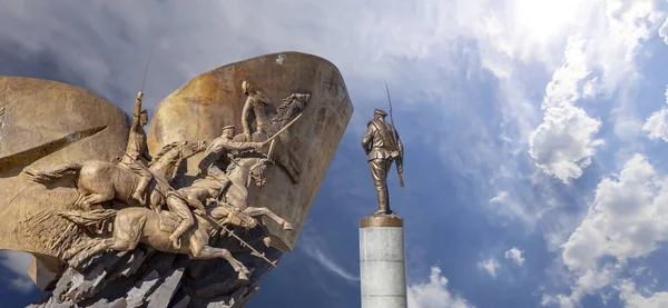 Moscú Rusia Septiembre 2014 Monumento Los Héroes Primera Guerra Mundial —  Fotos de Stock