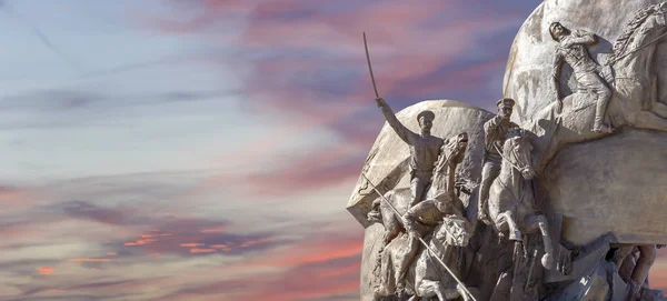 Moscú Rusia Septiembre 2014 Monumento Los Héroes Primera Guerra Mundial — Foto de Stock