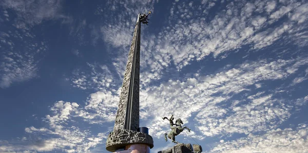 Moskau Russland September 2014 Kriegsdenkmal Siegpark Auf Poklonnaya Hill Gora — Stockfoto