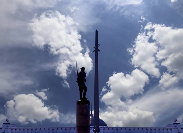 Москва Росія Вересня 2014 Меморіальний Військовий Парк Парку Перемога Горі — стокове фото