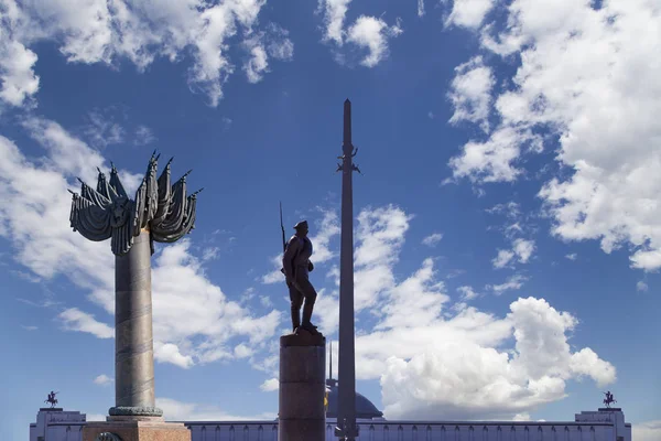 Москва Россия Сентября 2014 Военный Мемориал Парке Победы Поклонной Горе — стоковое фото