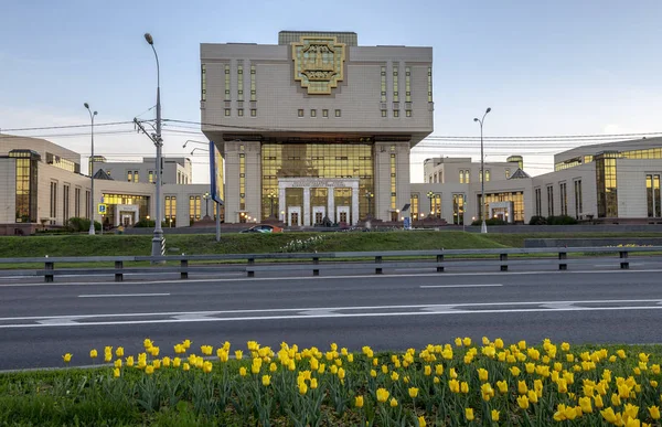 モスクワ州立大学の基礎図書館 Msu のスパローヒルズ ロシア — ストック写真