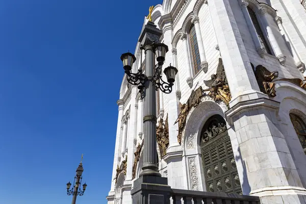 Uitzicht Christus Verlosser Kathedraal Dag Moskou Rusland — Stockfoto