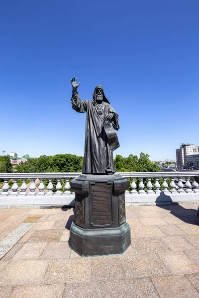 Moscow Rússia Maio 2018 Monumentos Complexo Escultórico Patriarcas Moscou Toda — Fotografia de Stock