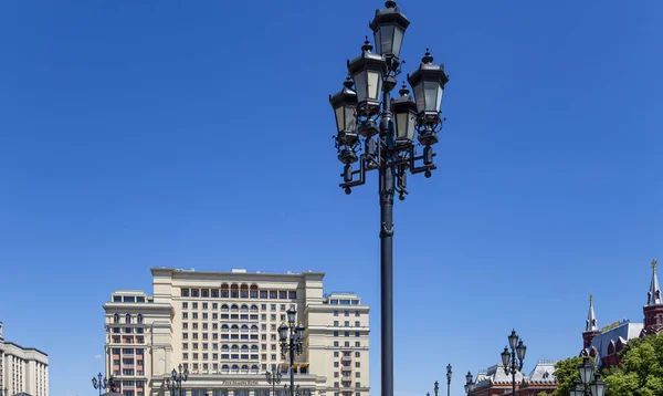 Facade Four Seasons Hotel Hotel Moskva Manege Square Moscow Russia — Stock Photo, Image