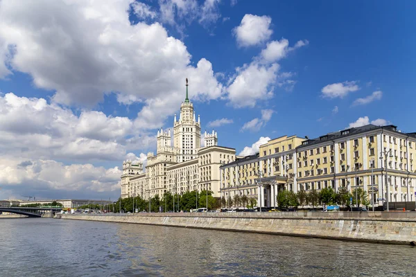 Kotelnicheskaya Embankment Building Moscow Russia One Seven Stalinist Skyscrapers Laid — Stock Photo, Image