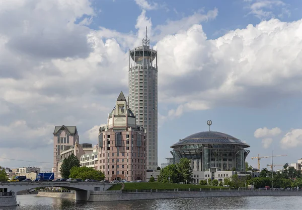 Konzerthaus Der Musik Ufer Des Moskauer Flusses Moskau Russland Schießen — Stockfoto