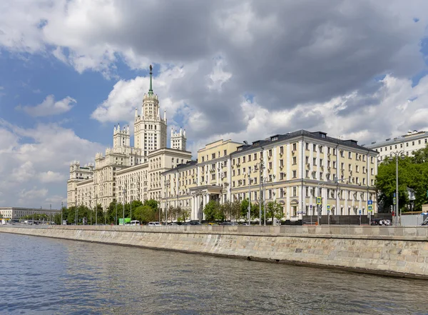 Moscow Ryssland Maj 2018 Kotelnicheskaya Embankment Byggnad Moscow Ryssland Sju — Stockfoto