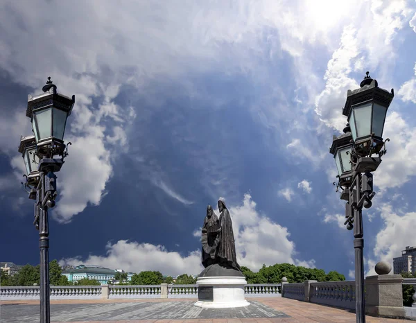 Moscú Rusia Mayo 2018 Reunión Monumental Catedral Cristo Salvador Moscú —  Fotos de Stock