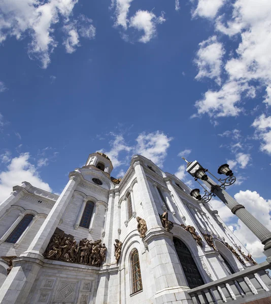 Kurtarıcı Katedrali Nin Görünümü Gün Moskova Rusya — Stok fotoğraf