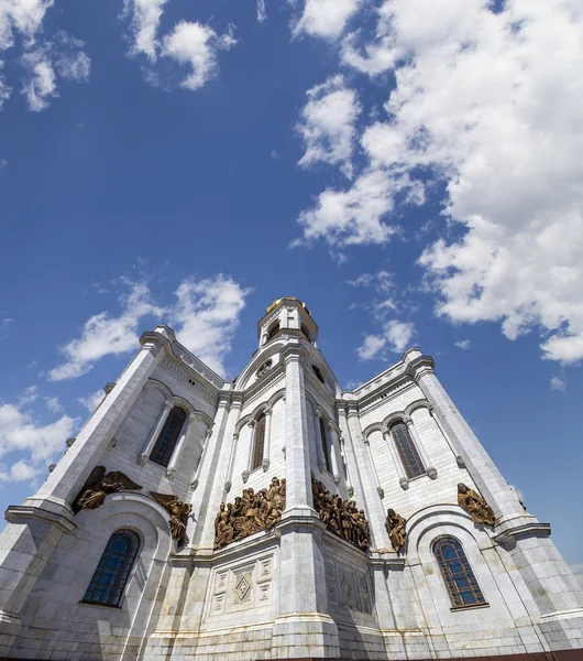 Uitzicht Christus Verlosser Kathedraal Dag Moskou Rusland — Stockfoto