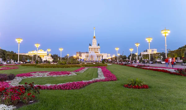 Moscow Russia August 2019 Landmarks Territory Vdnkh All Russia Exhibition — Stock Photo, Image