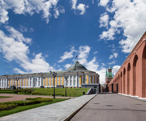 Στο Εσωτερικό Του Κρεμλίνου Της Μόσχας Ρωσία Ημέρα Ενάντια Στο — Φωτογραφία Αρχείου