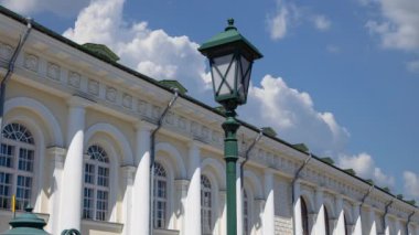 Kremlin 'in Moskova, Rusya' daki en popüler manzarası. 