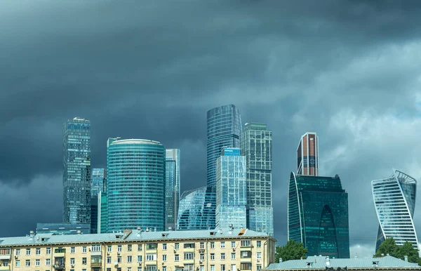 Moscow Russia July 2020 Skyscrapers International Business Center City Moscow — 图库照片