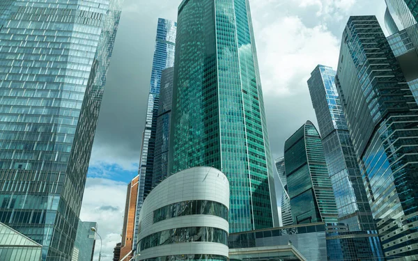 Moscow Ryssland Juli 2020 Skyskrapor International Business Center City Moskva — Stockfoto
