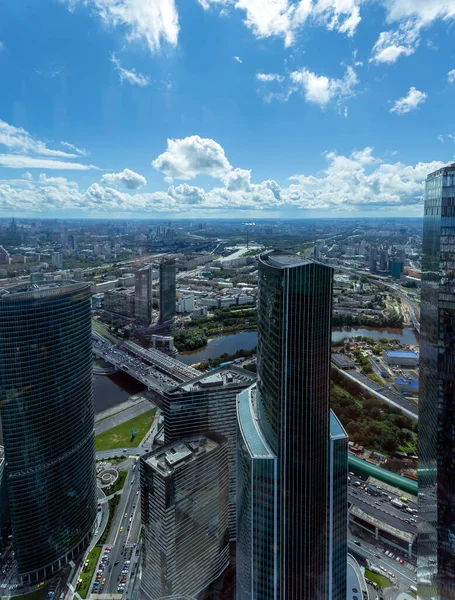 Moscow Russia Temmuz 2020 Uluslararası Merkezi Ndeki Rusya Federasyon Kulesi — Stok fotoğraf