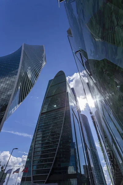 Moscow Rusland Juli 2020 Skyscrapers International Business Center Stad Moskou — Stockfoto