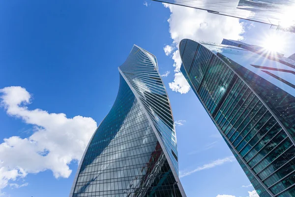 Moscow Rusland Juli 2020 Skyscrapers International Business Center Stad Moskou — Stockfoto