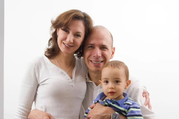 Family Enjoying Home — Stock Photo, Image