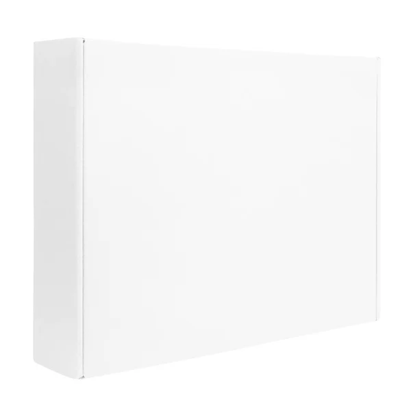 Blanco papier vak geïsoleerd op wit — Stockfoto